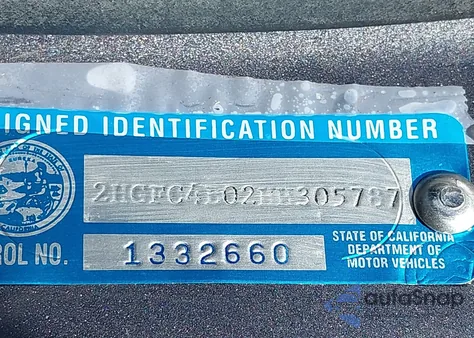 2017 Honda Civic Lx-P from USA, damaged, VIN 2HGFC4B02HH305787